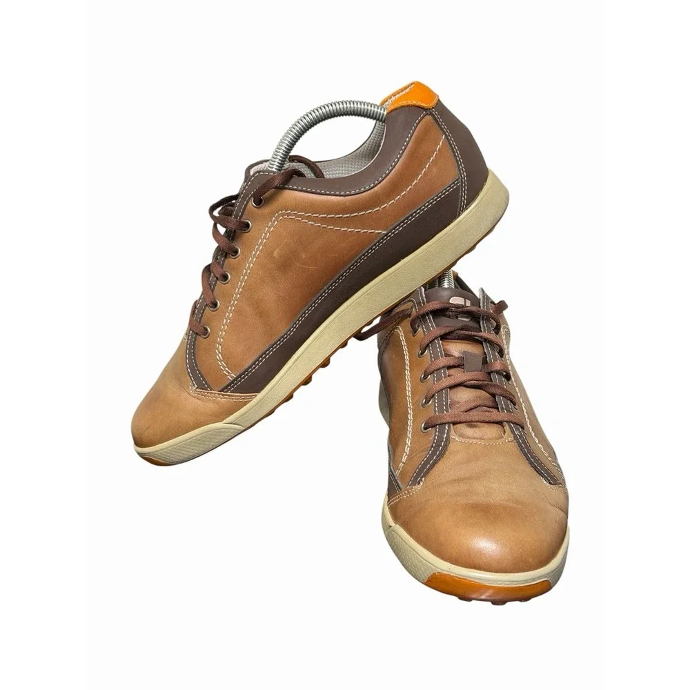 FootJoy‎ Golf Shoes Contour Casual Brown Spikeless 54244 Men Size 8.5M Lace Up